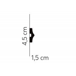 MOLDINGAI 200x4.5x1.5cm.